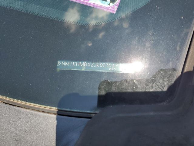 NMTKHMBX2JR023537 - 2018 TOYOTA C-HR XLE RED photo 12