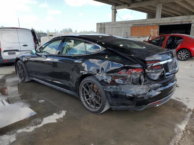 5YJSA1H17EFP60203 - 2014 TESLA MODEL S Սև լուսանկար 2