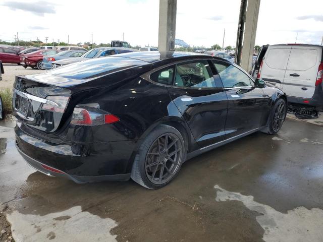 5YJSA1H17EFP60203 - 2014 TESLA MODEL S Սև լուսանկար 3