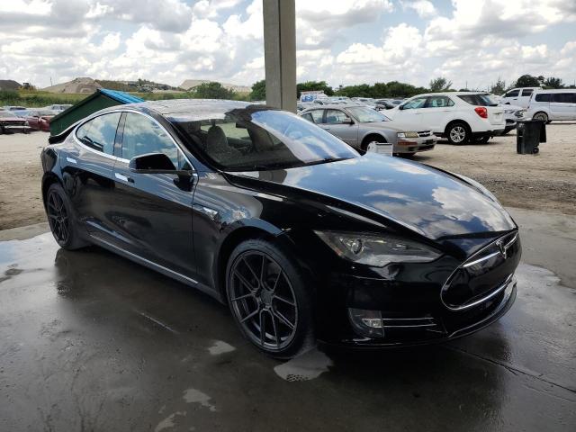 5YJSA1H17EFP60203 - 2014 TESLA MODEL S Սև լուսանկար 4