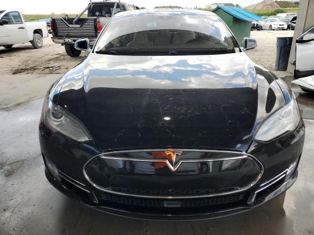 5YJSA1H17EFP60203 - 2014 TESLA MODEL S Սև լուսանկար 5