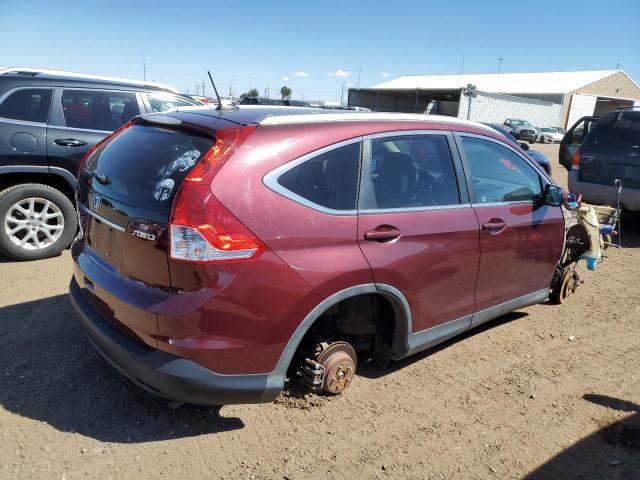 5J6RM4H79CL078505 - 2012 HONDA CR-V EXL RED photo 3