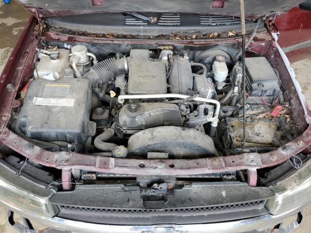 1GNDT13S442263329 - 2004 CHEVROLET TRAILBLAZE LS BURGUNDY photo 12