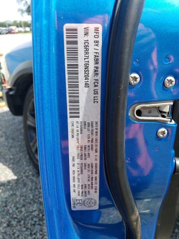 1C6RR7LT6NS204140 - 2022 RAM 1500 CLASS SLT ლურჯი ფოტო 13