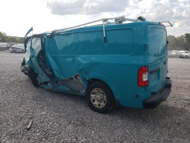 1N6BF0KY6LN809520 - 2020 NISSAN NV 2500 S TURQUOISE photo 2