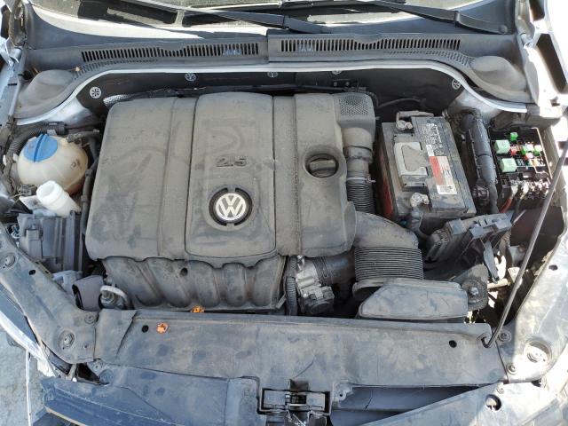 3VWDP7AJ5DM388453 - 2013 VOLKSWAGEN JETTA SE SILVER photo 11