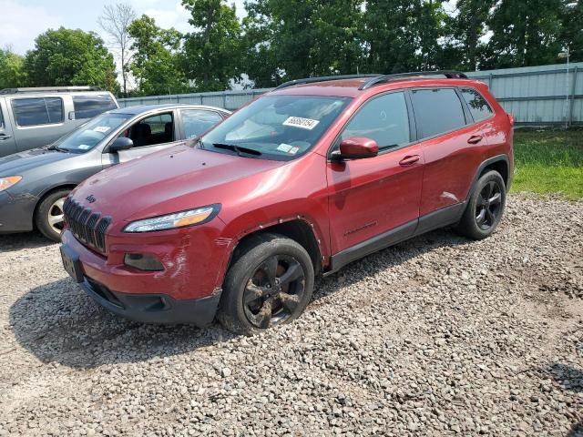 1C4PJMDB8HW569153 - 2017 JEEP CHEROKEE LIMITED BURGUNDY photo 1