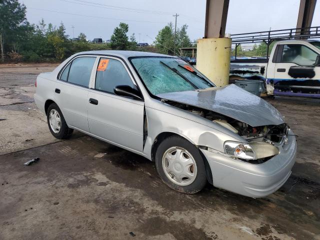 1NXBR12E9YZ335724 - 2000 TOYOTA COROLLA VE SILVER photo 4