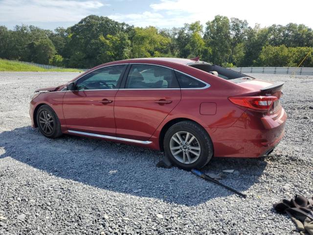 5NPE24AF7HH475802 - 2017 HYUNDAI SONATA SE RED photo 2