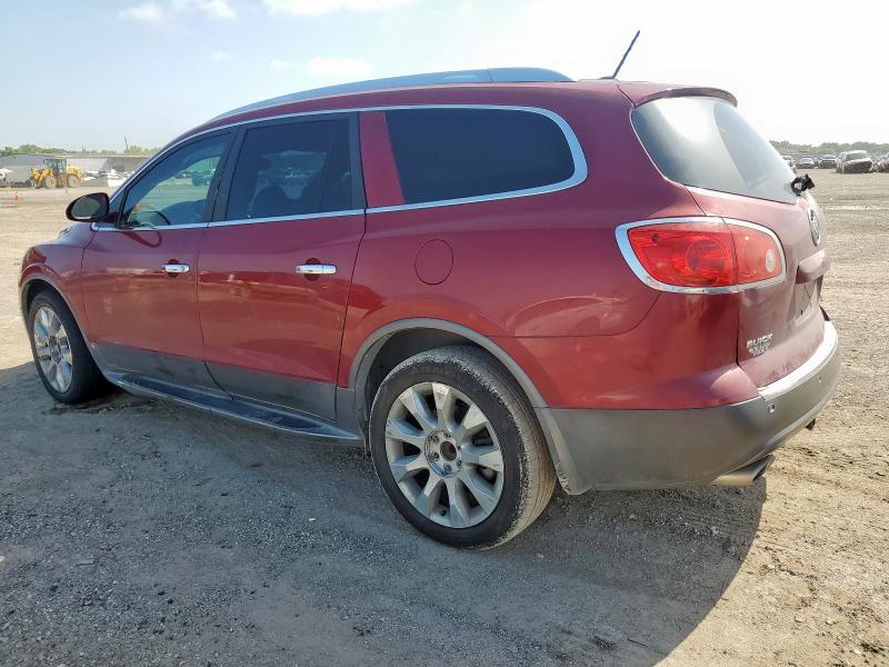 5GALRCEDXAJ182707 - 2010 BUICK ENCLAVE CXL RED photo 2