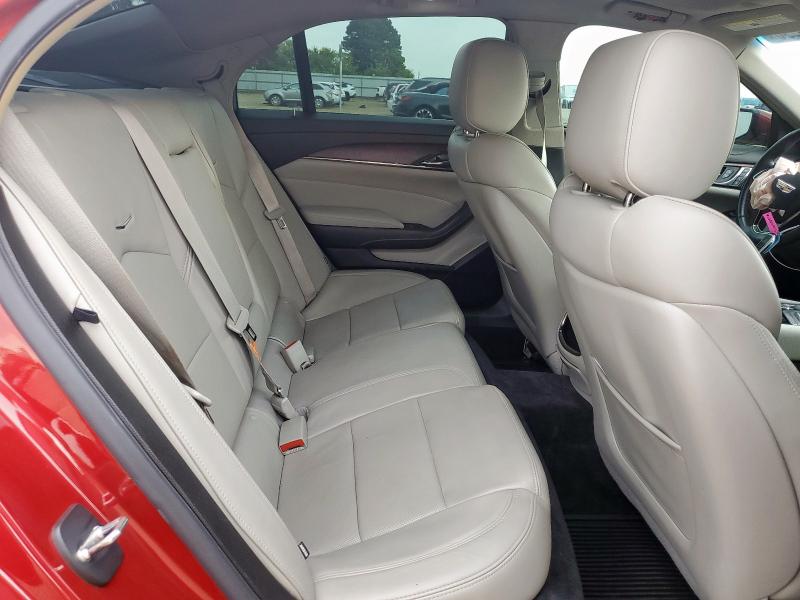 1G6AX5SX0G0116397 - 2016 CADILLAC CTS LUXURY COLLECTION RED photo 10