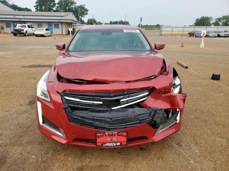 1G6AX5SX0G0116397 - 2016 CADILLAC CTS LUXURY COLLECTION RED photo 5