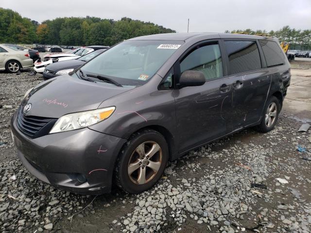 5TDZK3DCXDS377493 - 2013 TOYOTA SIENNA CHARCOAL photo 1