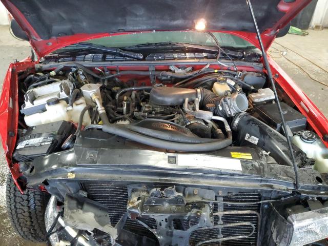 1GNDT13W01K227247 - 2001 CHEVROLET BLAZER RED photo 12