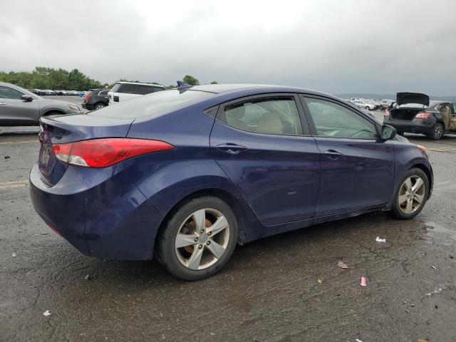 5NPDH4AE6DH441491 - 2013 HYUNDAI ELANTRA GLS BLUE photo 3