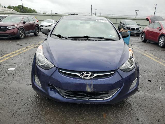 5NPDH4AE6DH441491 - 2013 HYUNDAI ELANTRA GLS BLUE photo 5