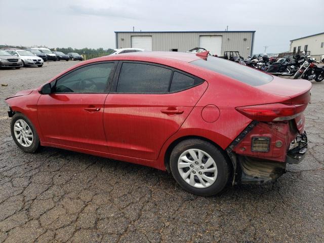 5NPD74LF6HH136457 - 2017 HYUNDAI ELANTRA SE RED photo 2