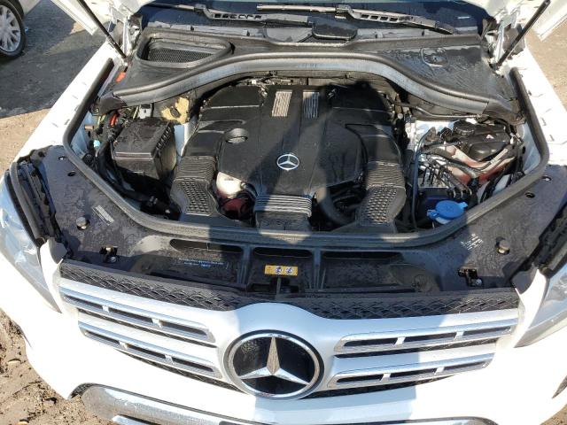 4JGDF6EE5HA746002 - 2017 MERCEDES-BENZ GLS 450 4MATIC WHITE photo 12