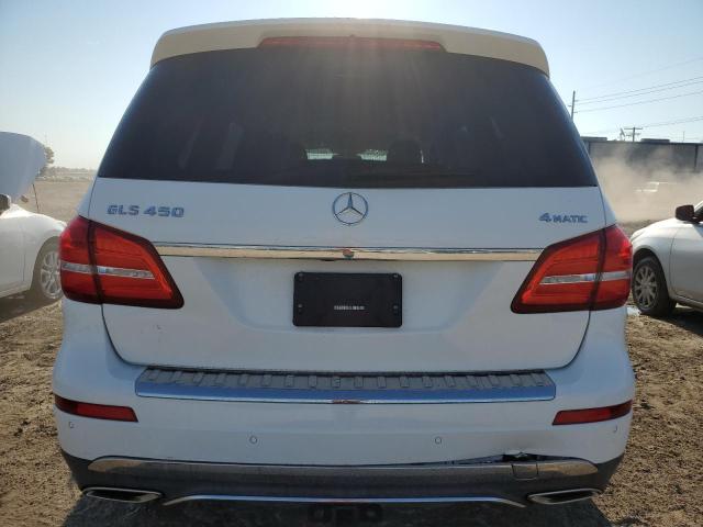 4JGDF6EE5HA746002 - 2017 MERCEDES-BENZ GLS 450 4MATIC WHITE photo 6