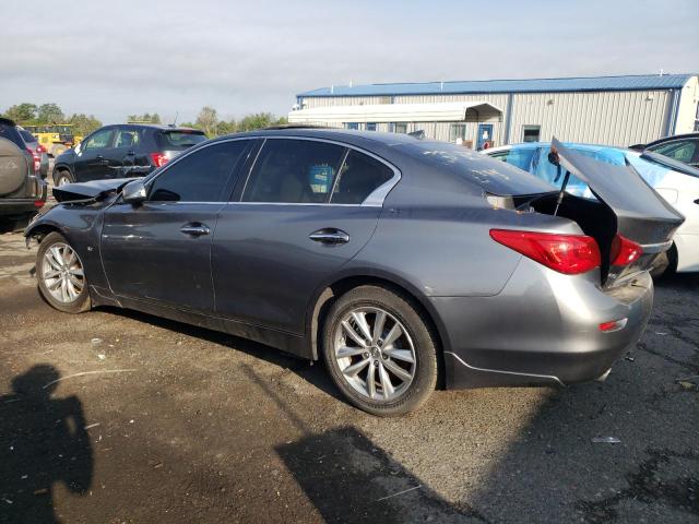 JN1BV7AR7FM397582 - 2015 INFINITI Q50 BASE GRAY photo 2