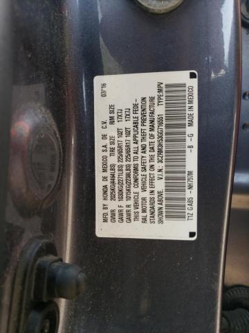 3CZRM3H53GG716551 - 2016 HONDA CR-V EX 灰色 照片 13