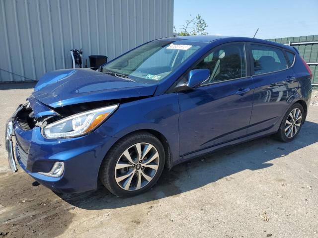 KMHCU5AE1HU333610 - 2017 HYUNDAI ACCENT SPORT BLUE photo 1