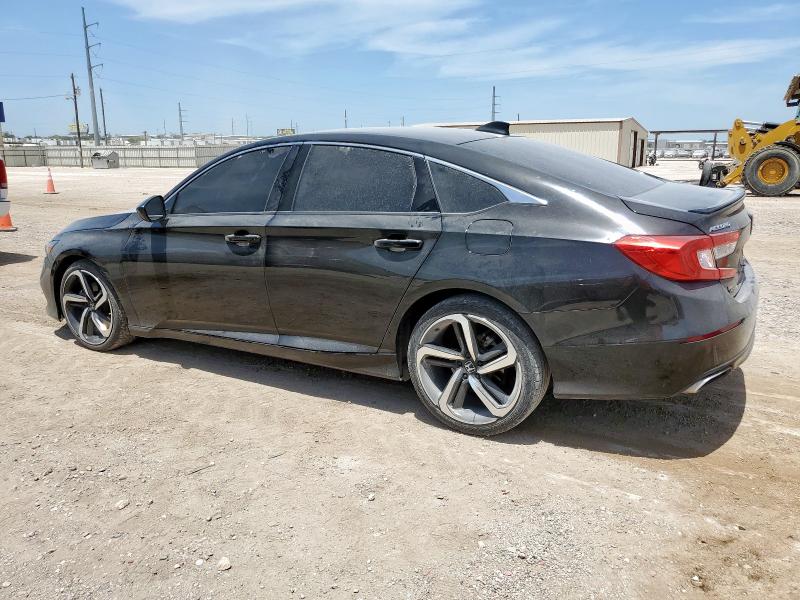 1HGCV2F30MA014669 - 2021 HONDA ACCORD SPORT Қара фото 2