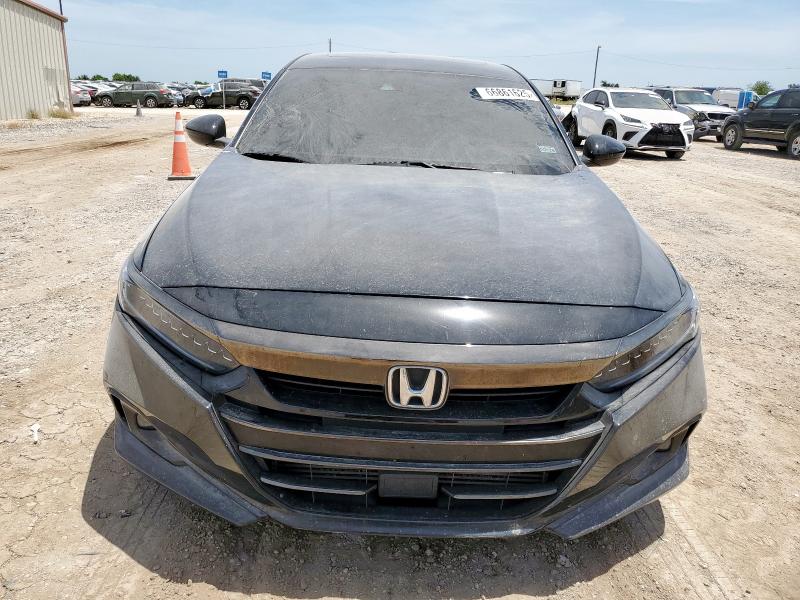 1HGCV2F30MA014669 - 2021 HONDA ACCORD SPORT Қара фото 5