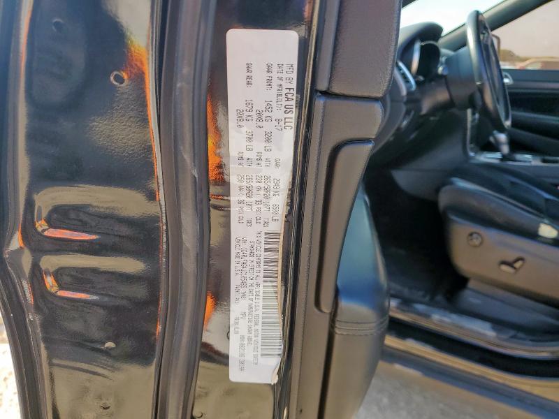 1C4RJFAG4JC105465 - 2018 JEEP GRAND CHEROKEE LAREDO შავი ფოტო 13