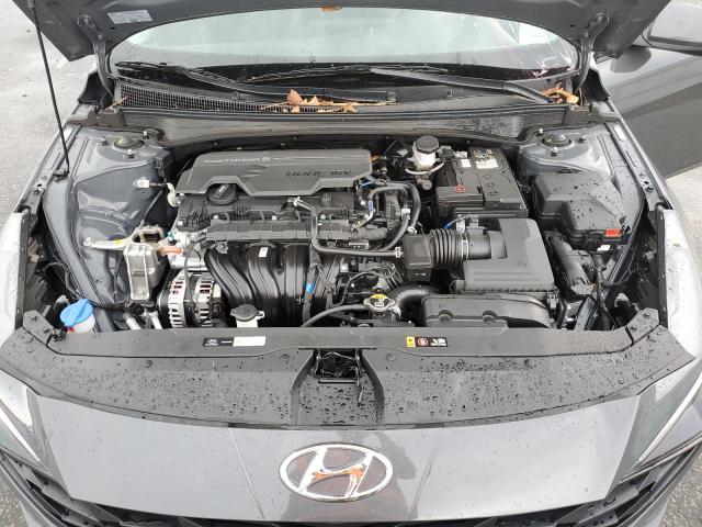 KMHLL4AG1PU579442 - 2023 HYUNDAI ELANTRA SE CHARCOAL photo 11