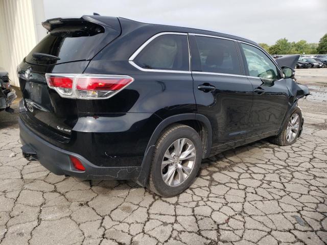 5TDJKRFH9FS129506 - 2015 TOYOTA HIGHLANDER XLE BLACK photo 3
