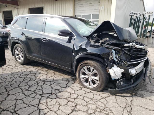 5TDJKRFH9FS129506 - 2015 TOYOTA HIGHLANDER XLE BLACK photo 4