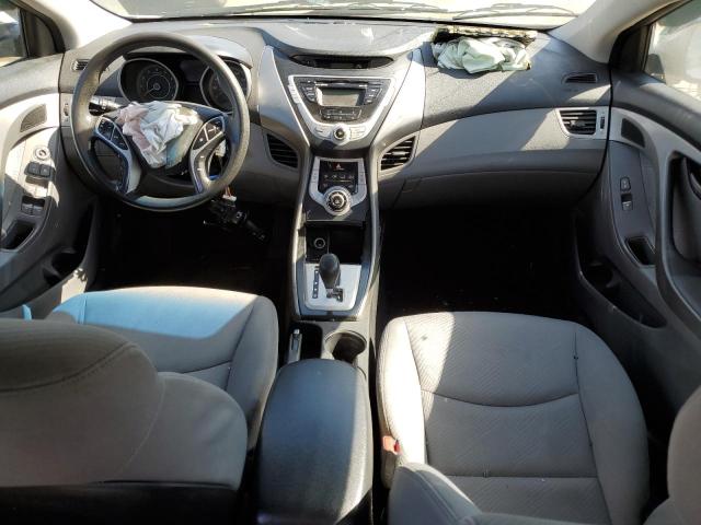 KMHDH4AE6BU146664 - 2011 HYUNDAI ELANTRA GLS SILVER photo 8