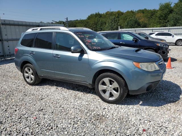 JF2SHGHC3BH730807 - 2011 SUBARU FORESTER TOURING 蓝色 照片 4