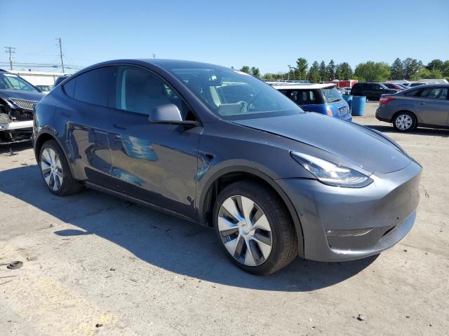 5YJYGDEE8MF233612 - 2021 TESLA MODEL Y GRAY photo 4