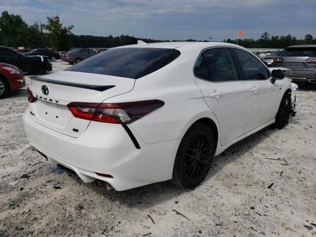4T1G11AK7PU774178 - 2023 TOYOTA CAMRY SE NIGHT SHADE WHITE photo 3