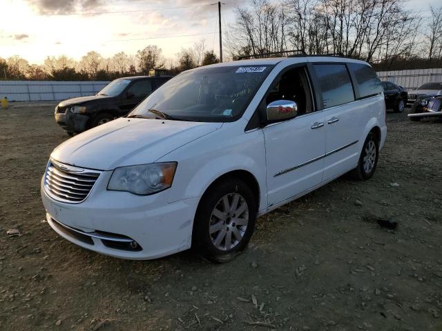 2A4RR8DG7BR782240 - 2011 CHRYSLER TOWN & COU TOURING L WHITE photo 2