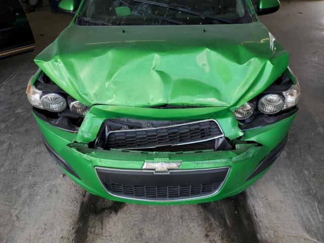 1G1JC6SB2F4114167 - 2015 CHEVROLET SONIC LT GREEN photo 11