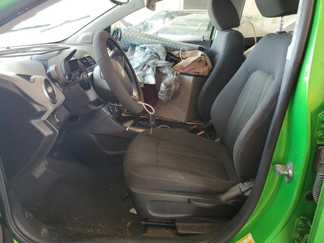 1G1JC6SB2F4114167 - 2015 CHEVROLET SONIC LT GREEN photo 7