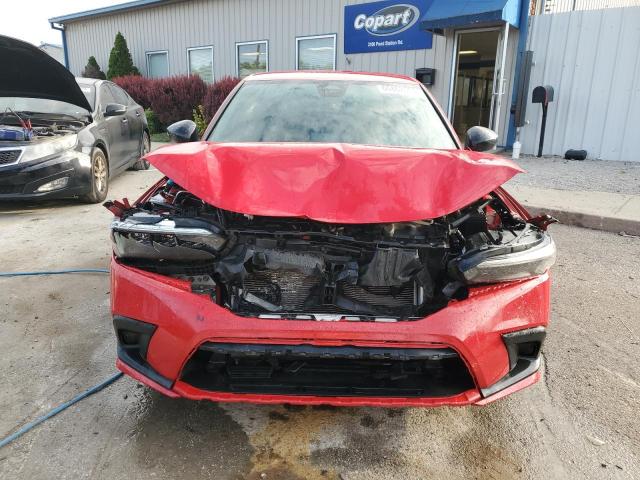 2HGFE2F50NH533559 - 2022 HONDA CIVIC SPORT RED photo 5