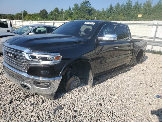 1C6SRFKT9MN652771 - 2021 RAM 1500 LONGHORN BLACK photo 1