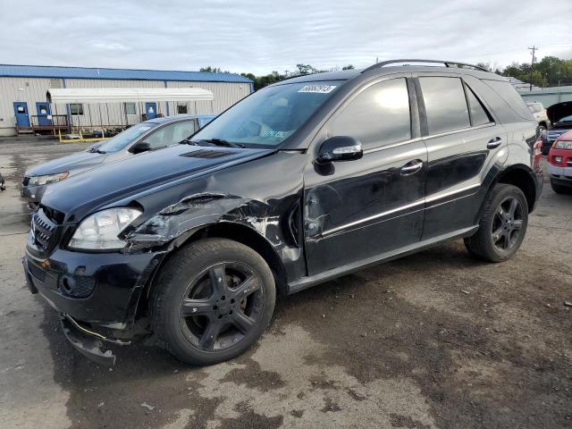 4JGBB22E18A423047 - 2008 MERCEDES-BENZ ML 320 CDI BLACK photo 1