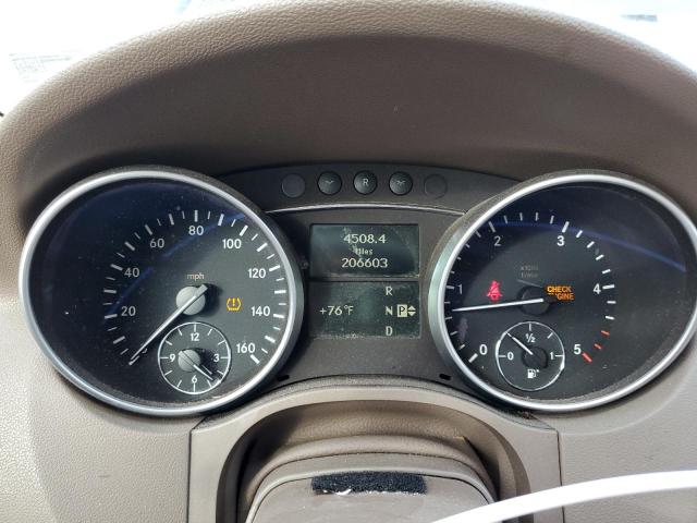 4JGBB22E18A423047 - 2008 MERCEDES-BENZ ML 320 CDI BLACK photo 9