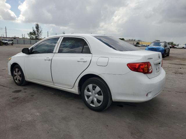 2T1BU4EE6AC470355 - 2010 TOYOTA COROLLA BASE WHITE photo 2