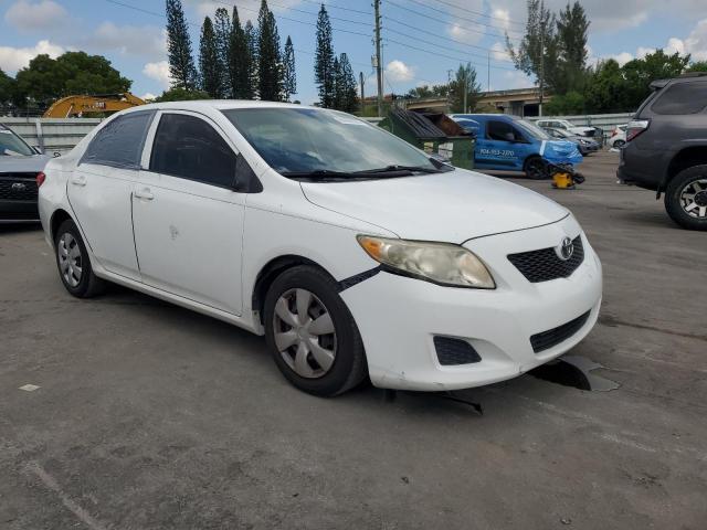 2T1BU4EE6AC470355 - 2010 TOYOTA COROLLA BASE WHITE photo 4