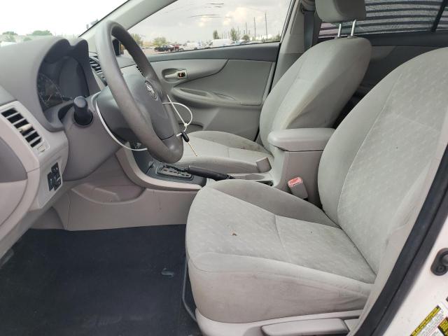 2T1BU4EE6AC470355 - 2010 TOYOTA COROLLA BASE WHITE photo 7