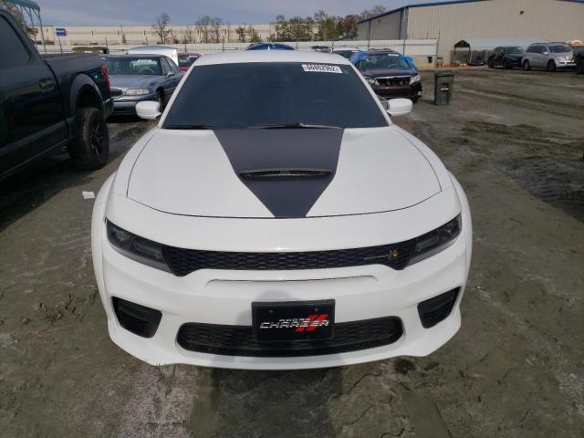 2C3CDXGJ9LH254593 - 2022 DODGE CHARGER SCAT PACK WHITE photo 5