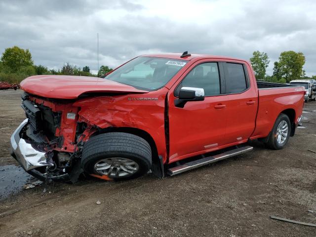 1GCRYDED3KZ269451 - 2019 CHEVROLET silverado K1500 LT RED photo 1