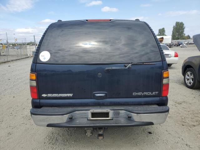 3GNFK16Z45G177810 - 2005 CHEVROLET SUBURBAN K1500 BLUE photo 6