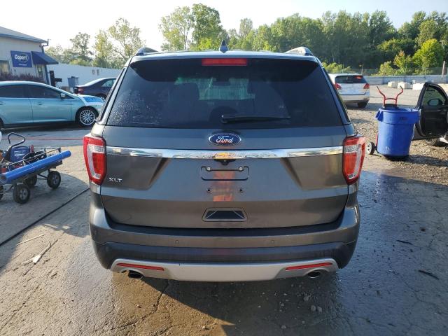 1FM5K7D88HGA40611 - 2017 FORD EXPLORER XLT 灰色 照片 6